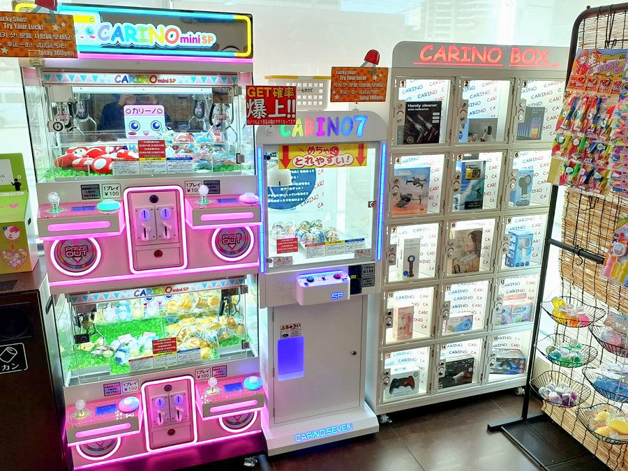 CARINO mini SP・CARINO7・CARINO BOXを組み合わせた店内設置